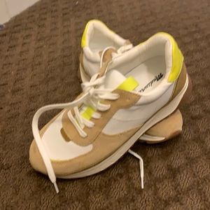 Madewell women sneakers- barely worn, like new!!